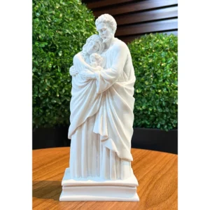 Sagrada Familia Afetuosa sem resplendor - Pó de Mármore - 25cm